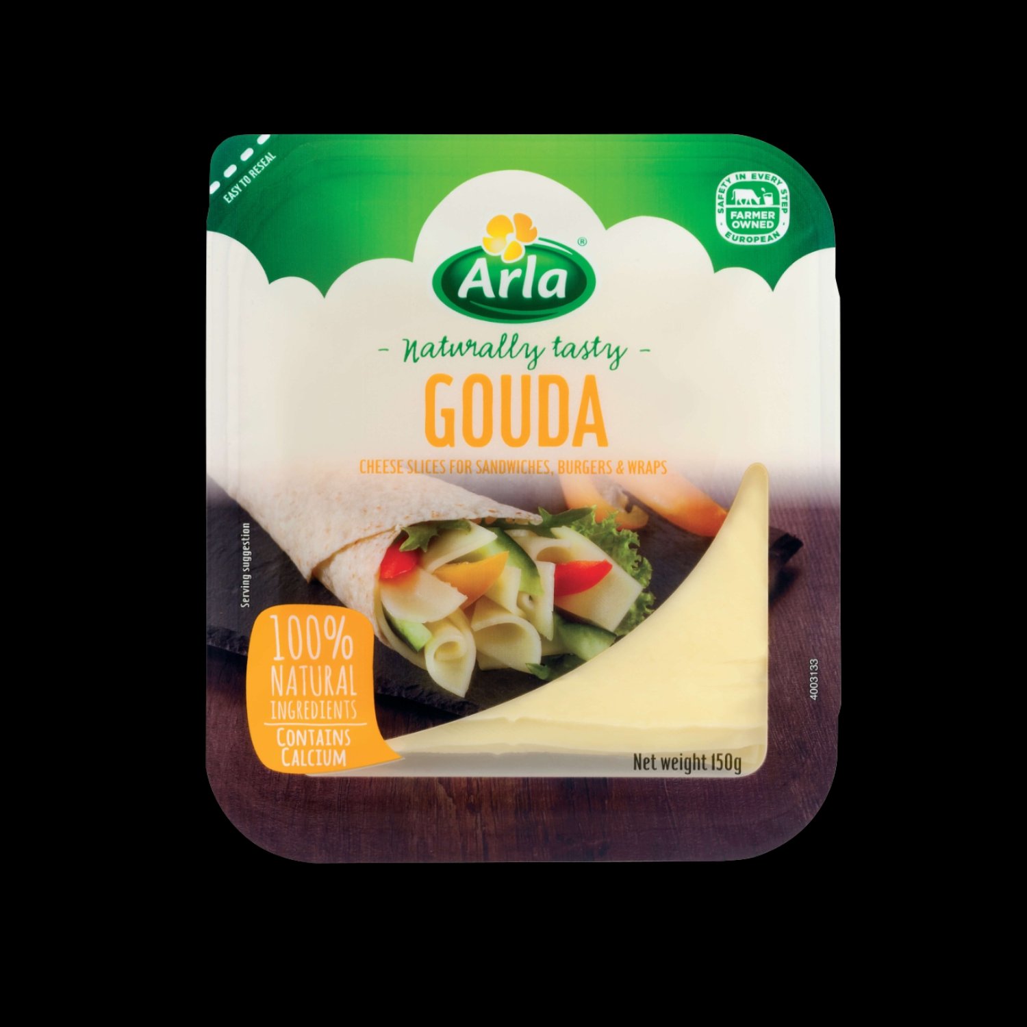 Gouda-Slices-150g-front.jpg Gouda Slices 150gm