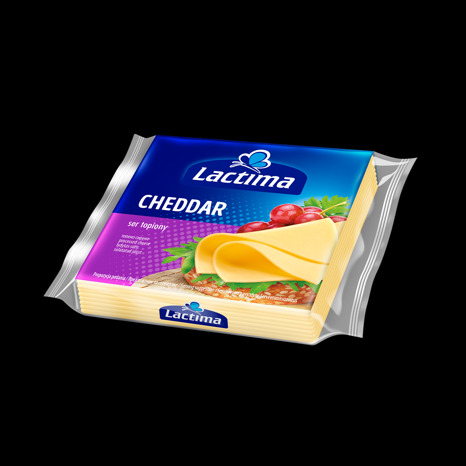 Lactima Cheddar Slices Cheddar Slices – 130g
